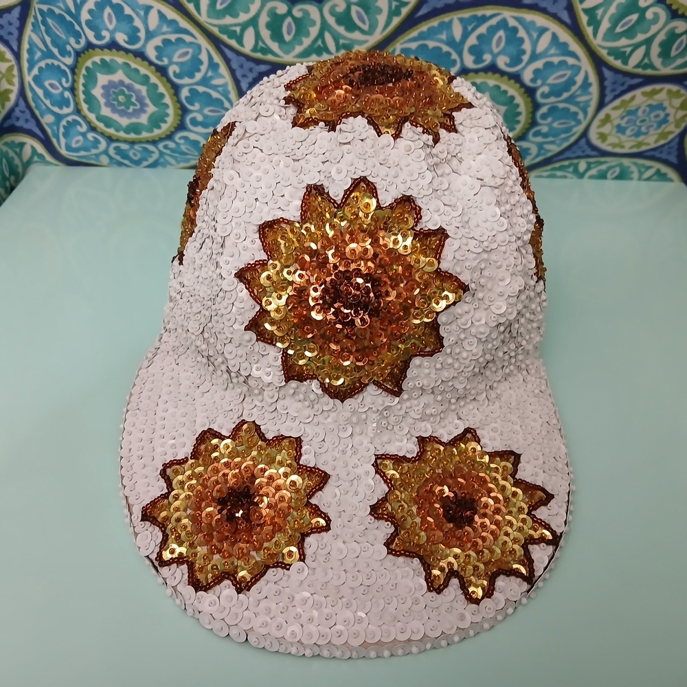 Sequin Baseball Cap - image 3